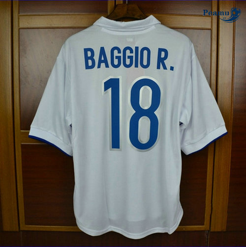 Classico Maglie Italie Exterieurs (18 BAGGIO) 1998