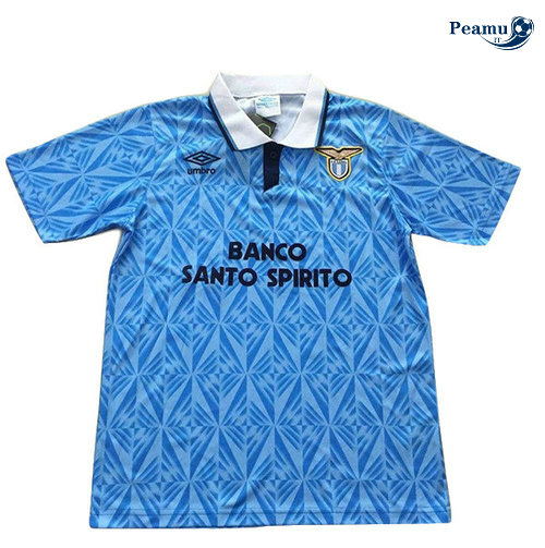 Classico Maglie Lazio Bleu clair 1991