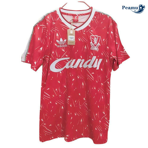Classico Maglie Liverpool Rouge 1989