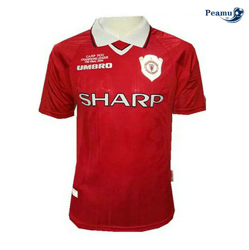 Classico Maglie Manchester United Domicile 1999