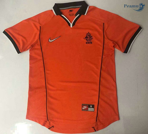 Classico Maglie Pays-Bas Domicile (Arancione) 1998-00