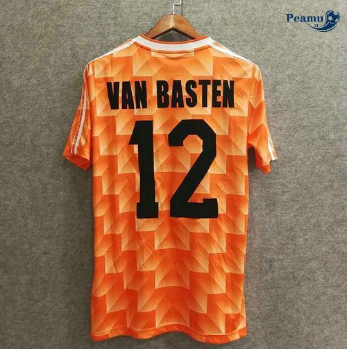 Classico Maglie Pays-Bas Domicile (12 VAN BASTEN) 1988