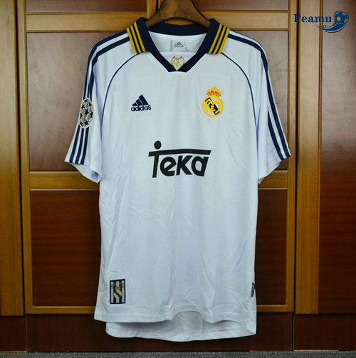 Classico Maglie Real Madrid Domicile 1998-00 Champions League