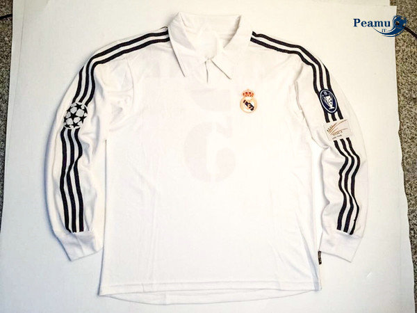 Classico Maglie Real Madrid Manche Longue 2002-03