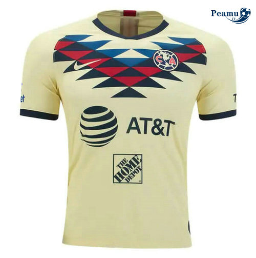 Maillot foot CF American Domicile Jaune 2019-2020