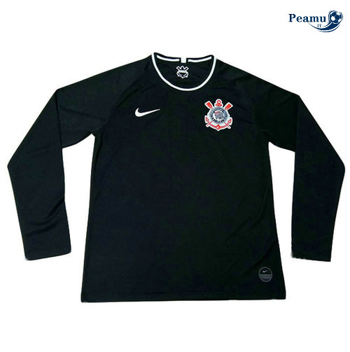 Maillot foot Corinthians Exterieur Manche Longue Noir 2019-2020