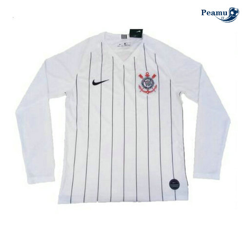 Maillot foot Corinthians Domicile Manche Longue Bianco 2019-2020