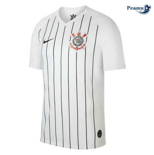 Maillot foot Corinthians Domicile Bianco 2019-2020