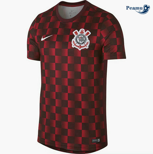 Maillot foot Corinthians Training Rouge 2019-2020