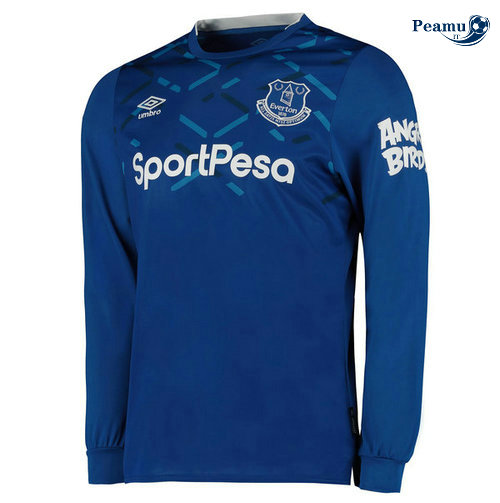 Maillot foot EVerdeon Domicile Bleu clair Manche Longue 2019-2020