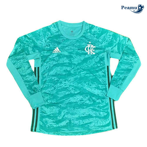 Maillot foot Flamengo Verde Manche Longue 2019-2020