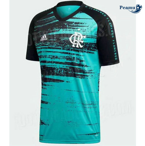 Maillot foot Flamengo training Bleu clair 2019-2020