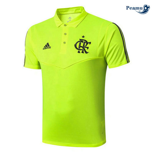 Maillot foot Flamengo Pre-Match Verde POLO 2019-2020