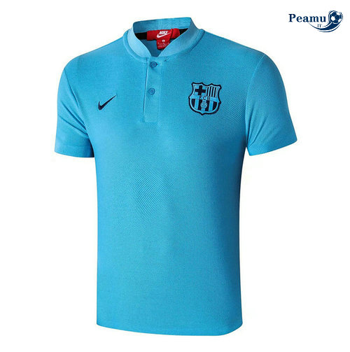 Barcelone POLO Bleu clair 2019-2020 M013