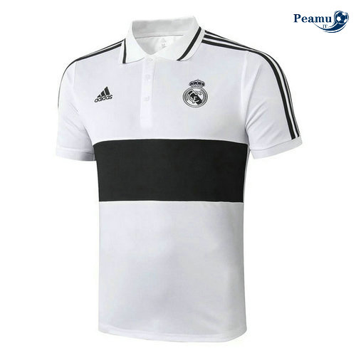 Real Madrid POLO Bianco/Noir 2019-2020