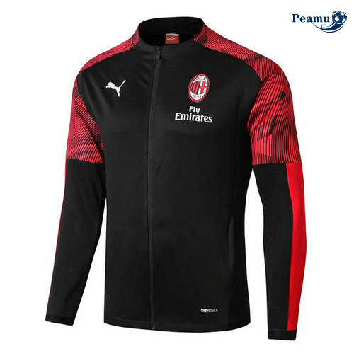 Veste foot AC Milan Noir 2019-2020