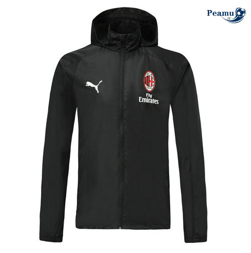 Giacca A Vento AC Milan Noir 2019-2020