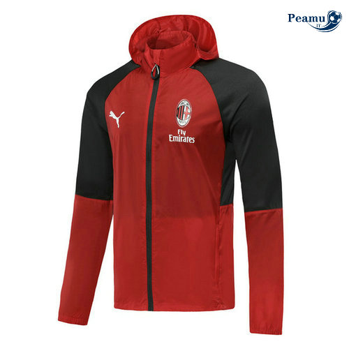 Giacca A Vento AC Milan Rouge 2019-2020