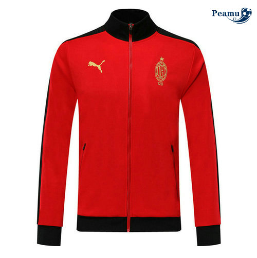 Veste foot AC Milan Rouge/Noir 2019-2020