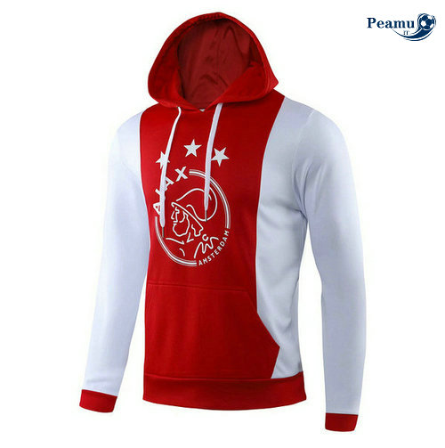Sweat à capuche Ajax Rouge/Bianco 2019-2020