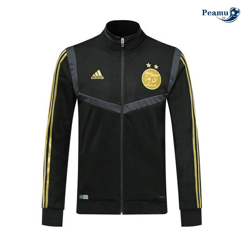 Veste foot Algérie Noir 2019-2020 Collo Alto