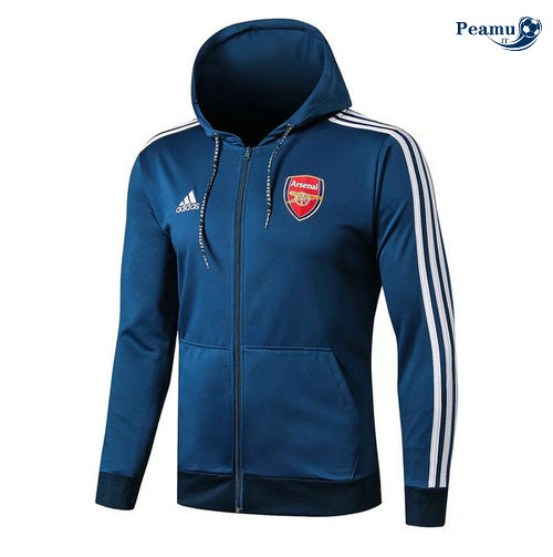 Sweat à capuche Calcio Arsenal Bleu clair 2019-2020
