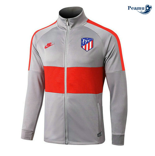 Veste foot Atletico Madrid Gris/Rouge 2019-2020