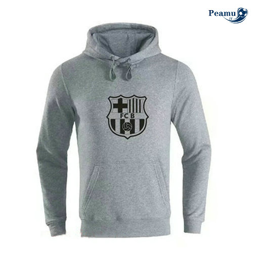 Sweat à capuche Barcelone Gris 2019-2020