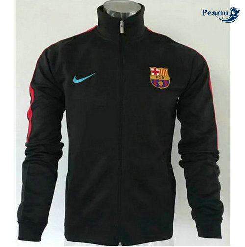 Veste foot Barcelone Noir Collo Alto 2019-2020