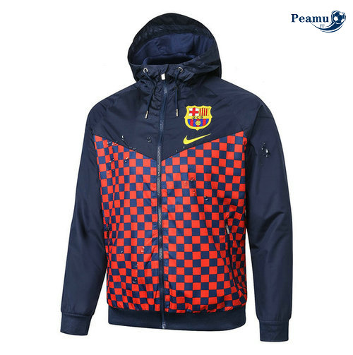 Giacca A Vento Barcelone Bleu navy/Rouge Rayon 2019-2020