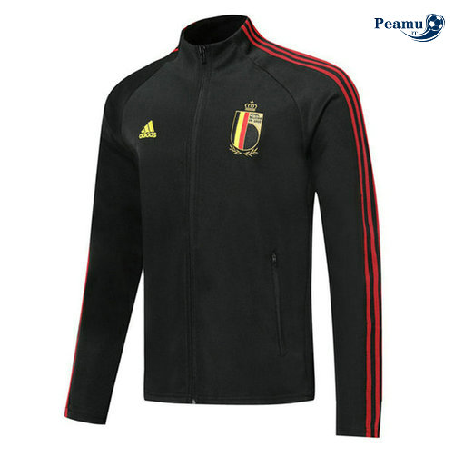 Veste foot Belgique Noir/Rouge 2019-2020