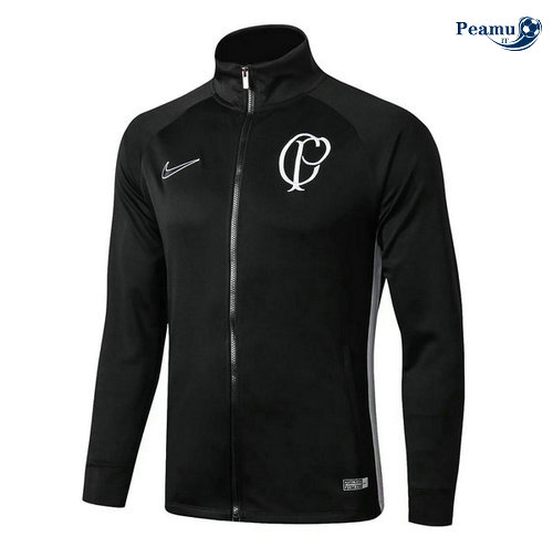 Veste foot Corinthians Noir 2019-2020