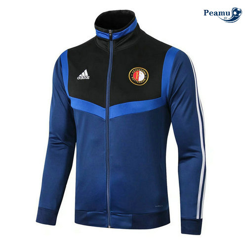 Veste foot Feyenoord Bleu navy 2019-2020 Collo Alto
