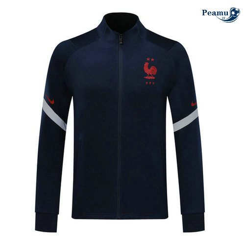Veste foot France Bleu navy 2020-2021