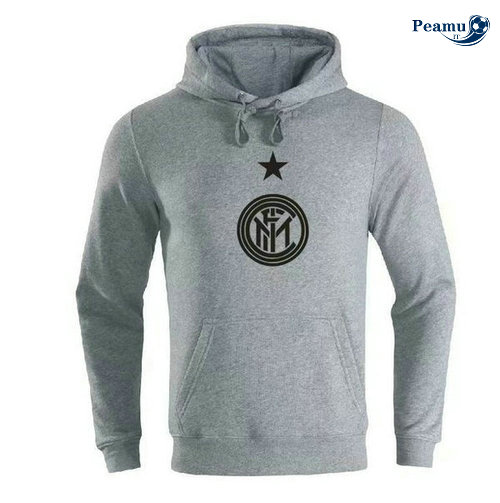 Sweat à capuche Inter Milan Gris 2019-2020