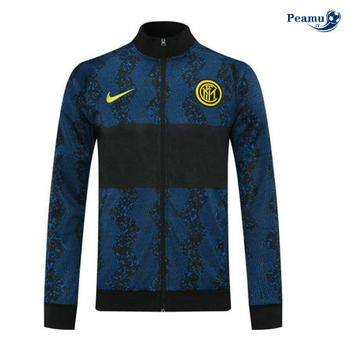 Veste foot Inter Milan Noir/Bleu 2020-2021