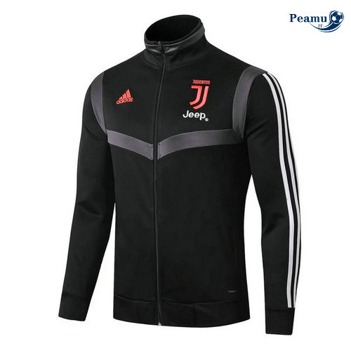 Veste foot Juventus Noir 2019-2020 Collo Alto