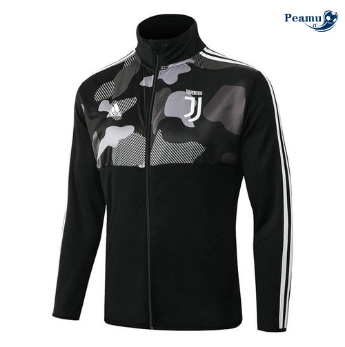 Veste foot Juventus Noir Collo Alto 2019-2020