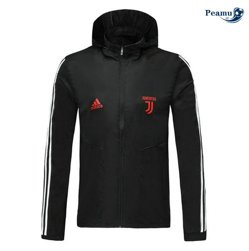 Giacca A Vento Juventus Noir/Rouge 2019-2020