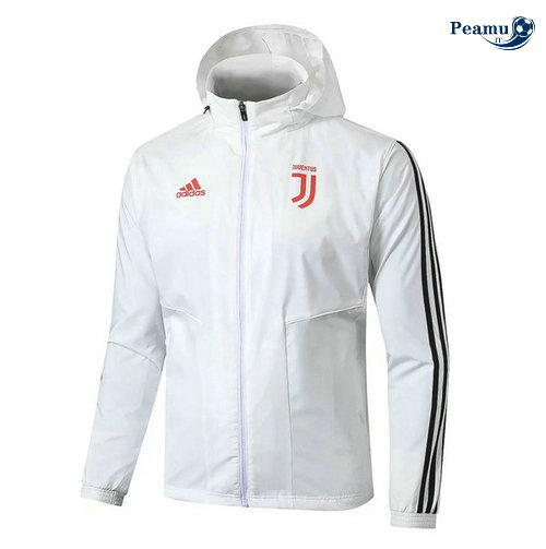 Giacca A Vento Juventus Bianco/Noir 2019-2020