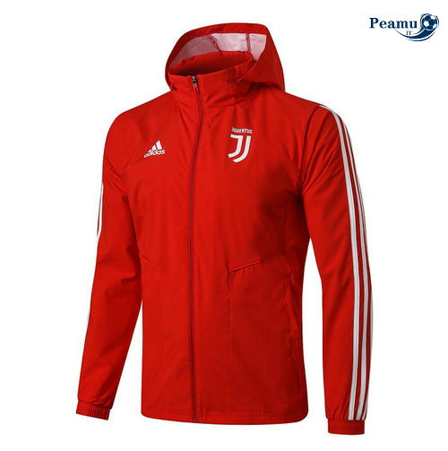 Giacca A Vento Juventus Rouge/Noir 2019-2020