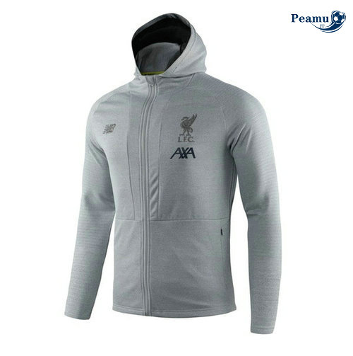 Sweat à capuche Liverpool Gris 2019-2020