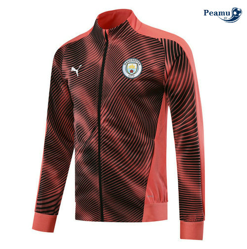 Veste foot Manchester City Rose/Noir 2019-2020