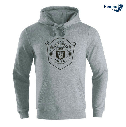 Sweat à capuche Manchester United Gris 2019-2020