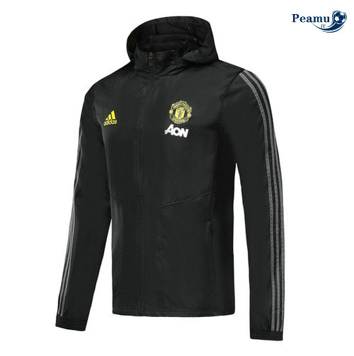 Giacca A Vento Noir Manchester United 2019-2020