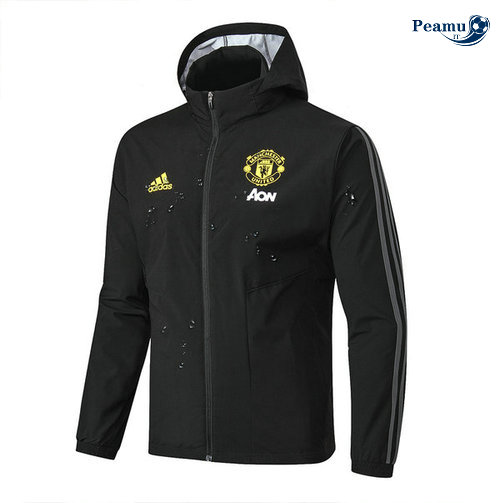 Giacca A Vento Manchester United Noir 2019-2020