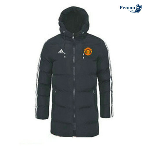 Giacca Cappotto Imbottito Manchester United Noir 2019-2020