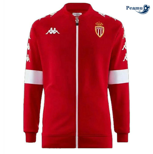Veste foot Monaco Rouge 2019-2020