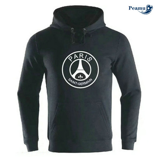 Sweat à capuche Calcio PSG Noir 2019-2020 M004