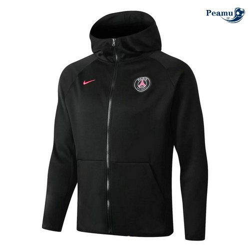 Sweat à capuche Noir PSG 2019-2020 M106